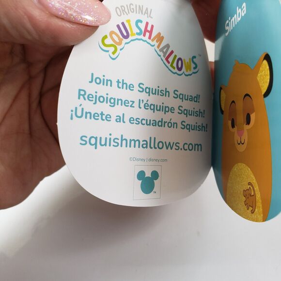 Squishmallows The Lion King Simba Disney’s Original 30TH Anniversary Jazwares 8" - Picture 8 of 15